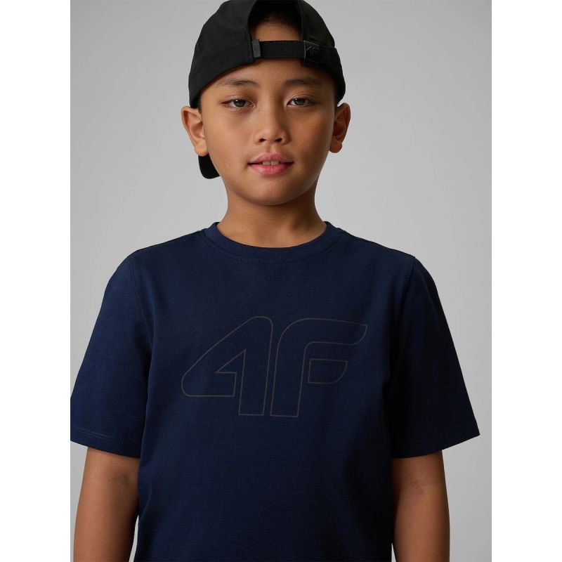 4F Boy's regular printed T-shirt shirts