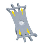 Dunlop Silicone Bike Phone Holder 360 Rotating Gray szürke kiegészítő GSP-267784