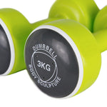Body Sculpture Smart Bw 108D dumbbells zöld edzőfelszerelés BW108D6KG