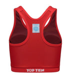 TOP TEN top "WAKO" (WAKO APPROVED) czerwony+m short