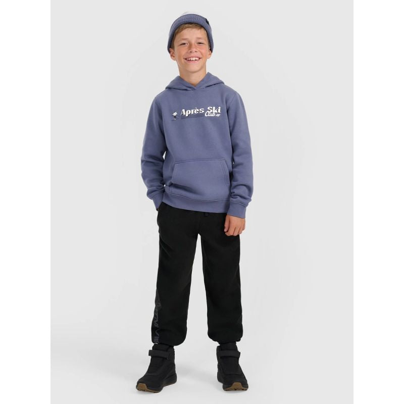 Boy's sweatshirt with hood, open, 4F 4FJRAW25TSWSM2416-32S kapucnis pulóver