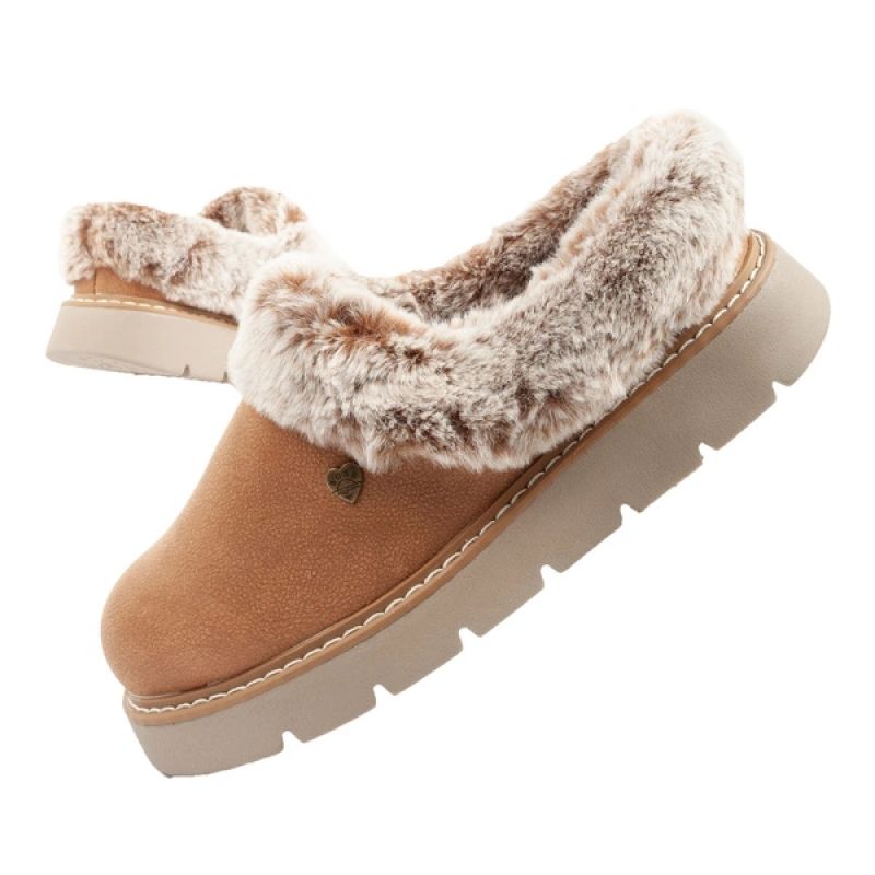 Skechers Cozy Blend slipper shoes for women, insulated slip-on sneakers Cipő