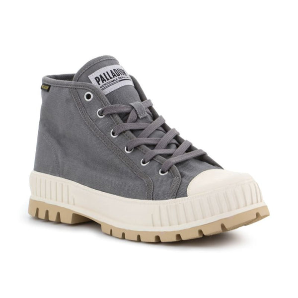 Palladium Pallashock Mid OG Granite Gray U shoes 76681-070-M Cipő