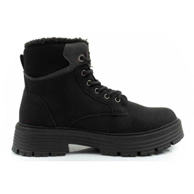 O'Neill winter boots women's hiking boots, insulated ankle boots, fashionable black fekete cipő