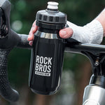 Rockbros 600 ml Bike Bottle - Black czarny water bottles, training equipment
