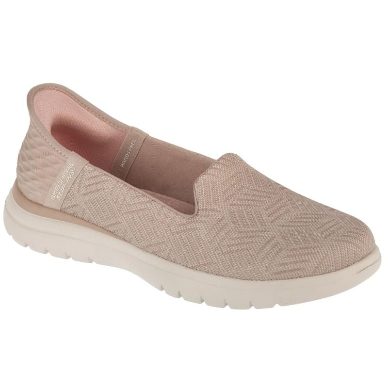 Skechers Slip-Ins On The Go Flex - Clover 138182-TPE Beige 36 Cipő
