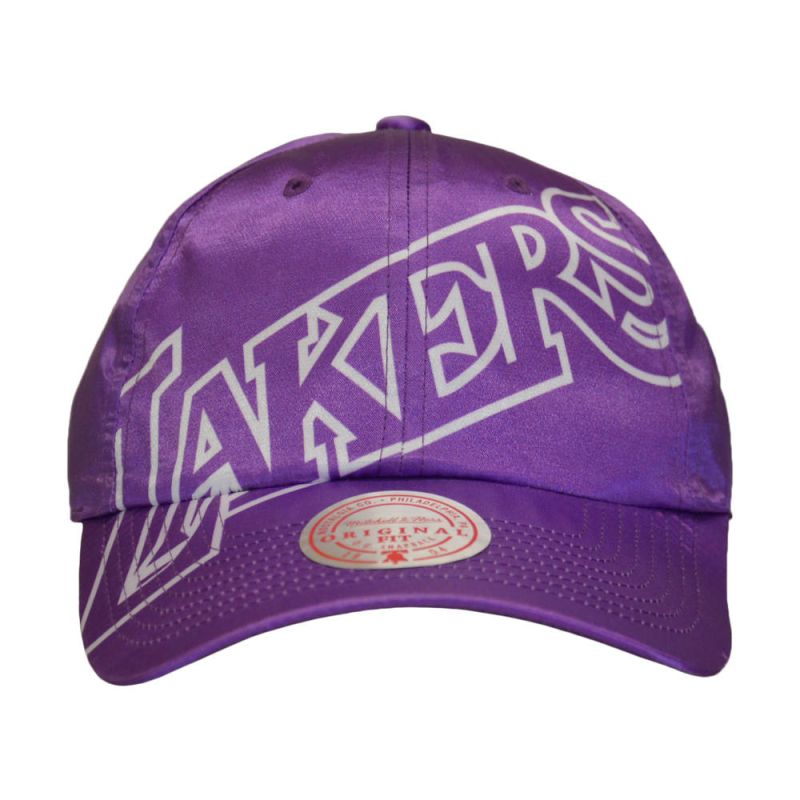 Mitchell & Ness NBA Los Angeles Lakers Snapback Cap - HLUX1095-LALYYPPPPURP uniwersalny baseball sapka