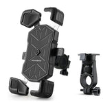 Rockbros HW-117 Handlebar Clamp Phone Holder - Black and Gray czarny || szary phones and accessories