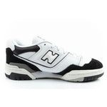 New Balance 550 youth sports sneakers leather fashionable black white fekete utcai cipő