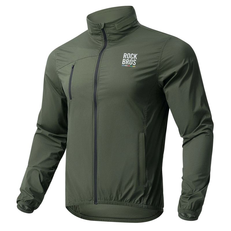 Rockbros ROAD TO SKY L Bicycle Windbreaker - Green l \ zielony ruházat