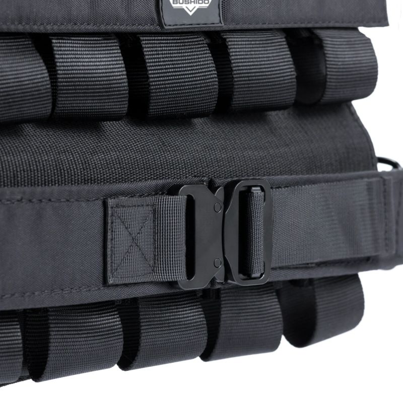 DBX Bushido 30kg Weighted Training Vest with Pulleys W30B | vests