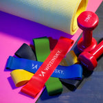 Wozinsky WGO-5 latex resistance bands - 5 pcs. elektronika 304004-197648