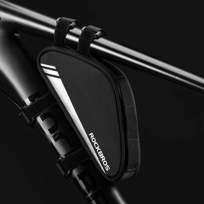 Rockbros B55-BK bicycle for frame 0.7 l - black fekete táska