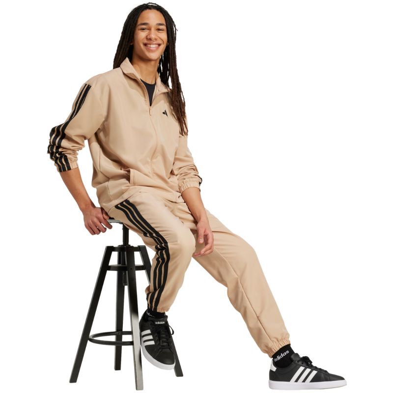 adidas Men's Sportswear Basic 3-Stripes Woven Tracksuit Beige JX3149 Kiegészítő