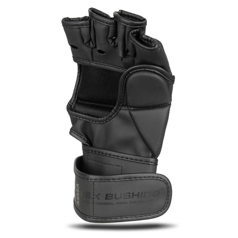 DBX Bushido MMAM Gloves - Black Master - Valor Series fekete kesztyű