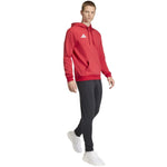 Men's adidas Entrada 26 Hoody red JZ6576 piros kapucnis pulóver