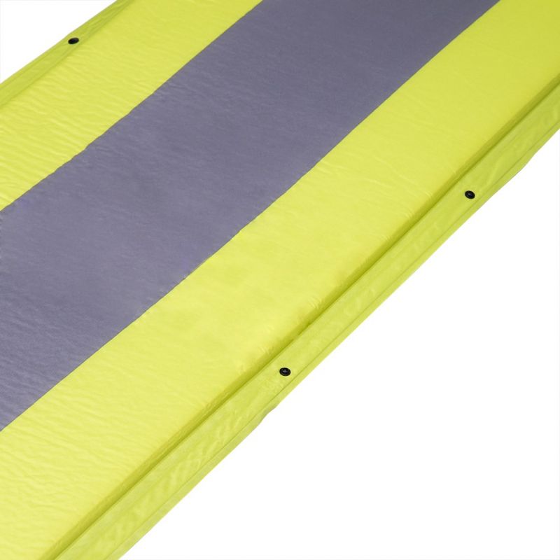 NILS CAMP NC4349 Self-inflating mat with pillow Green-gray szürke kabát