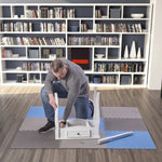 One Fitness Multipack MP10 puzzle mat blue-gray 9 pieces 10 mm szürke edzőfelszerelés 17-63-083