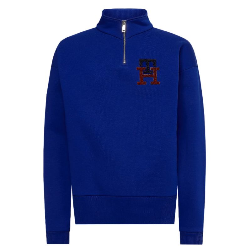 Tommy Hilfiger Thl Essentials Half Zip Top M MW0MW27383 sweatshirt Pulóver