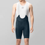 Rockbros Men's Cycling Bib with Pad Size L - Dark Blue niebieski \ l short