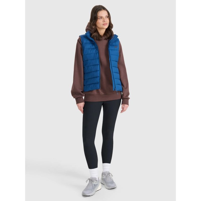 Women's down vest with synthetic filling 4F 4FWAW25TVJAF218-51S kabát