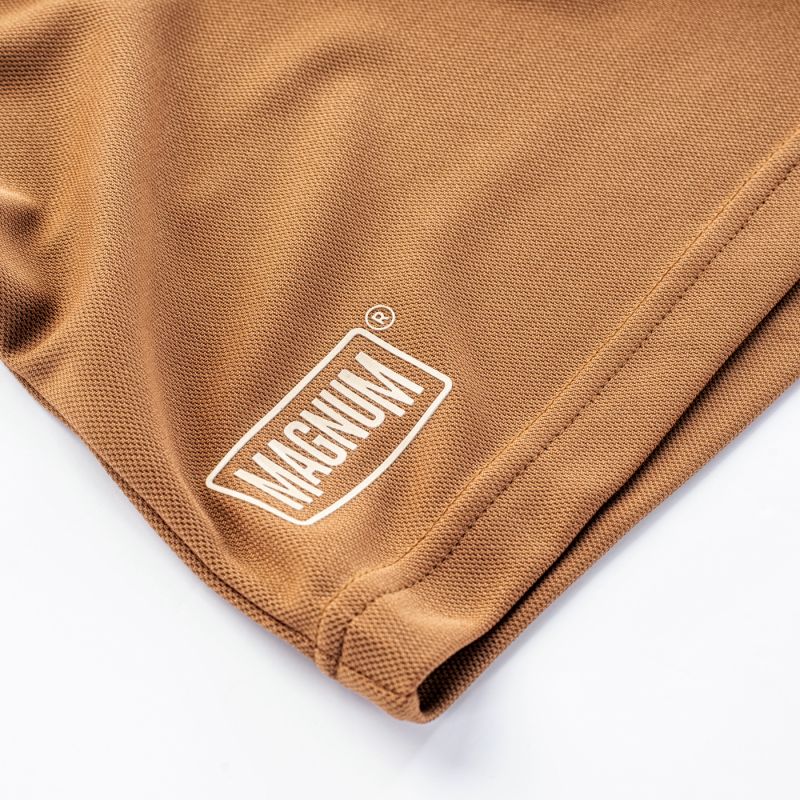 Magnum póló II póló Shirt barna polo, shirts