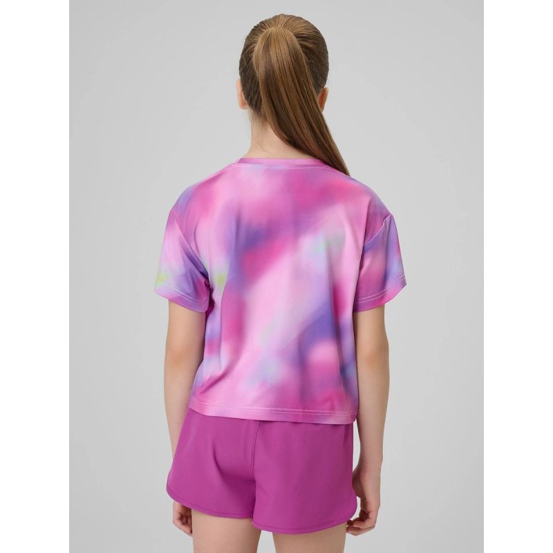 4F Girls' quick-drying sports T-shirt 158/164 póló