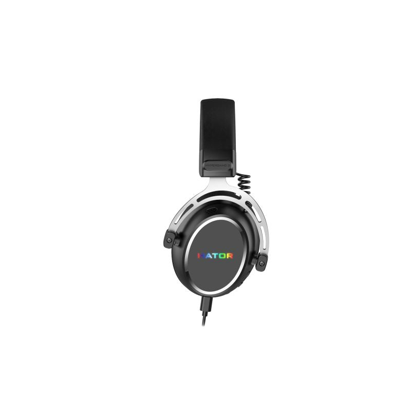 HATOR Hypergang 3 USB Wired & Wireless Headband Gaming Headset USB Type-C / USB Type-A Bluetooth Black