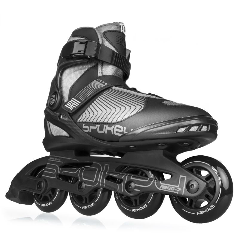 Spokey Revo BK/GR SPK-929432 roller skates, year 38 Szabadidő kiegészítő
