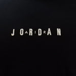 AIR Jordan Jumpman Embroidered Air Crew Men's T-shirt Black - fekete póló