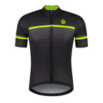 Rogelli HERO II T-shirt Black-Fluorescent 3XL fekete póló