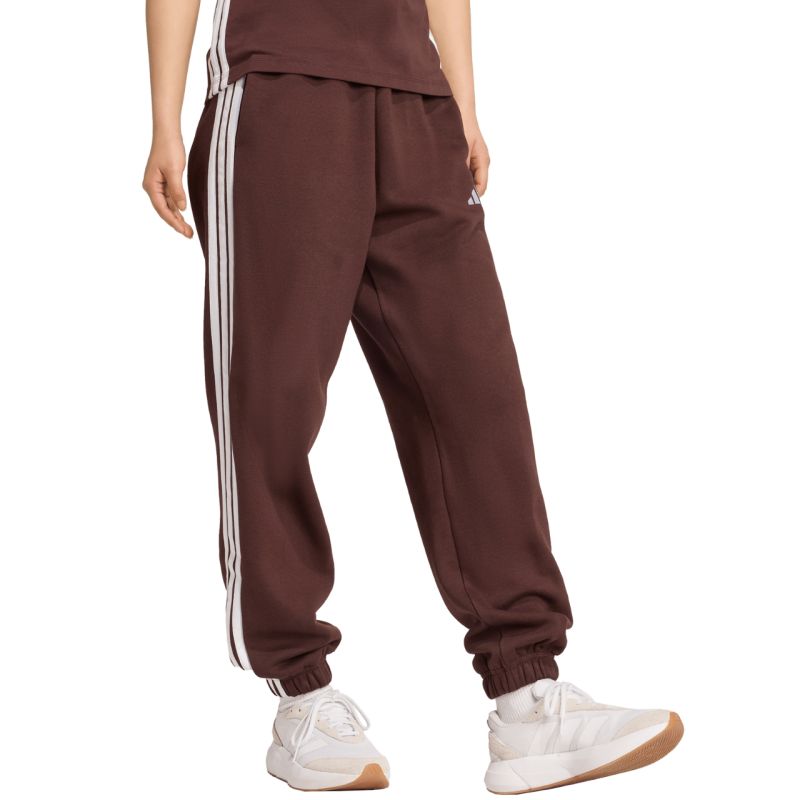 adidas Essentials 3-Stripes Fleece Loose-Fit Pants W JY3069 Nadrág