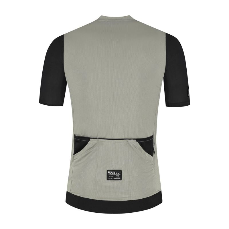 Rogelli DISTANCE II T-shirt Gray- 3XL fekete póló