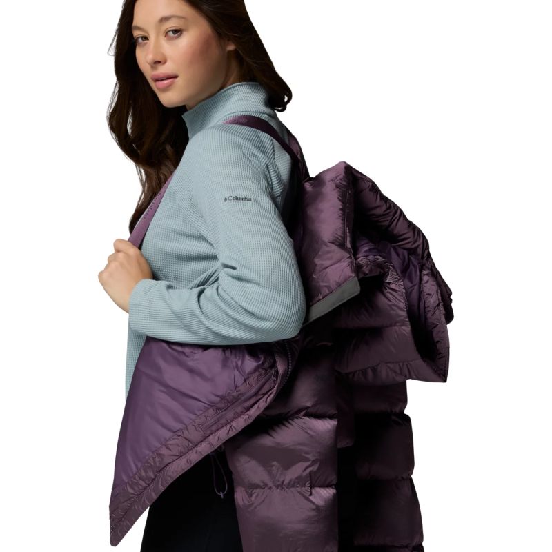Columbia Amaze Puff Hooded Jacket 2133714609 Purple L Ruházat