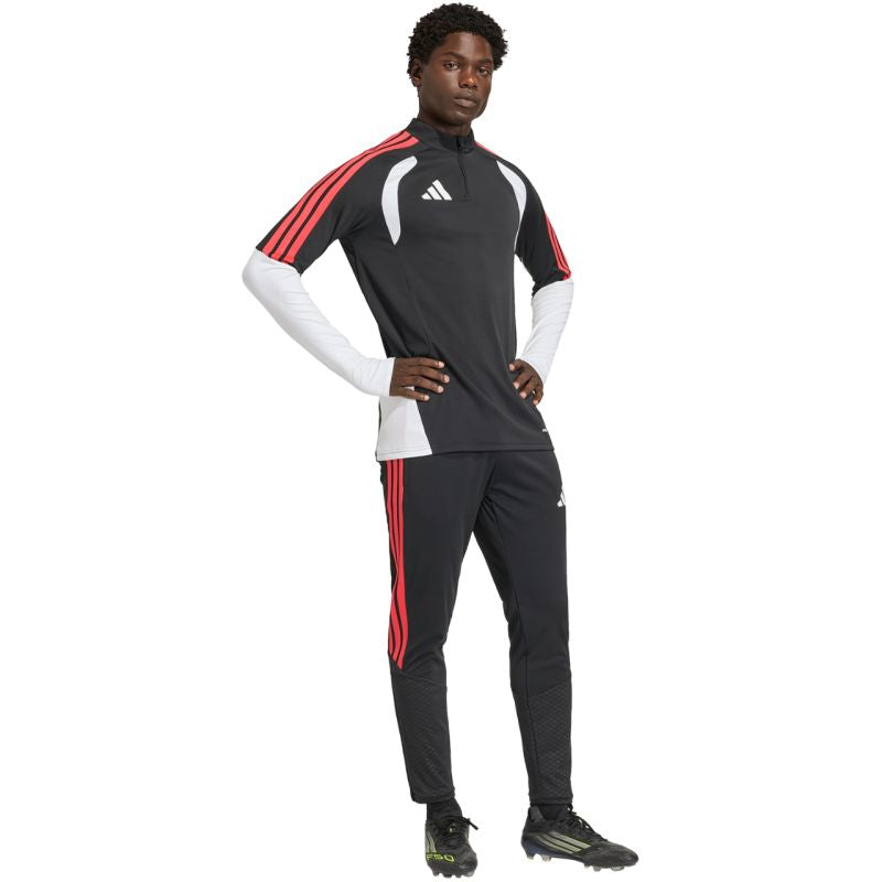 Men's adidas Tiro 26 Competition Training Top Black, White, and Red KA7560 piros pulóver