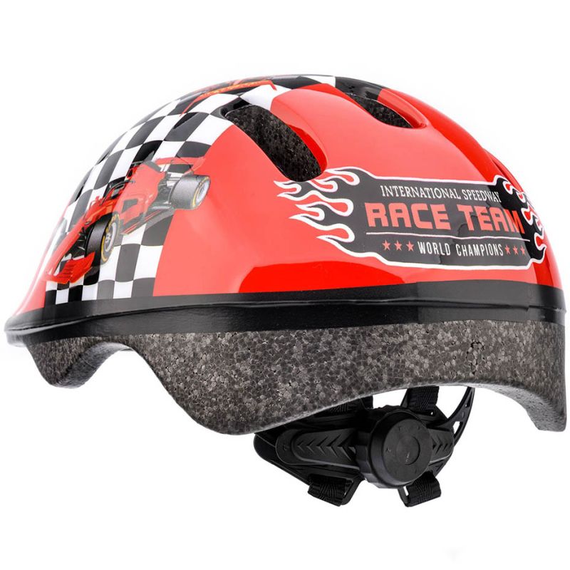 Meteor KS06 Race team bicycle helmet size S 48-52cm Jr fekete helmets