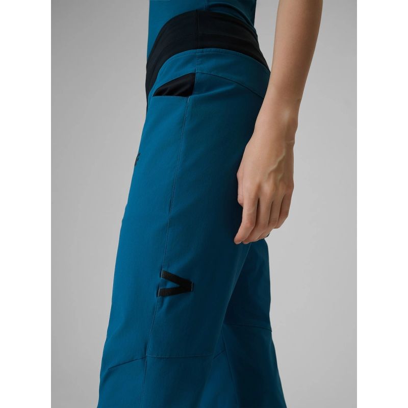 Women's quick-drying trekking trousers 4F