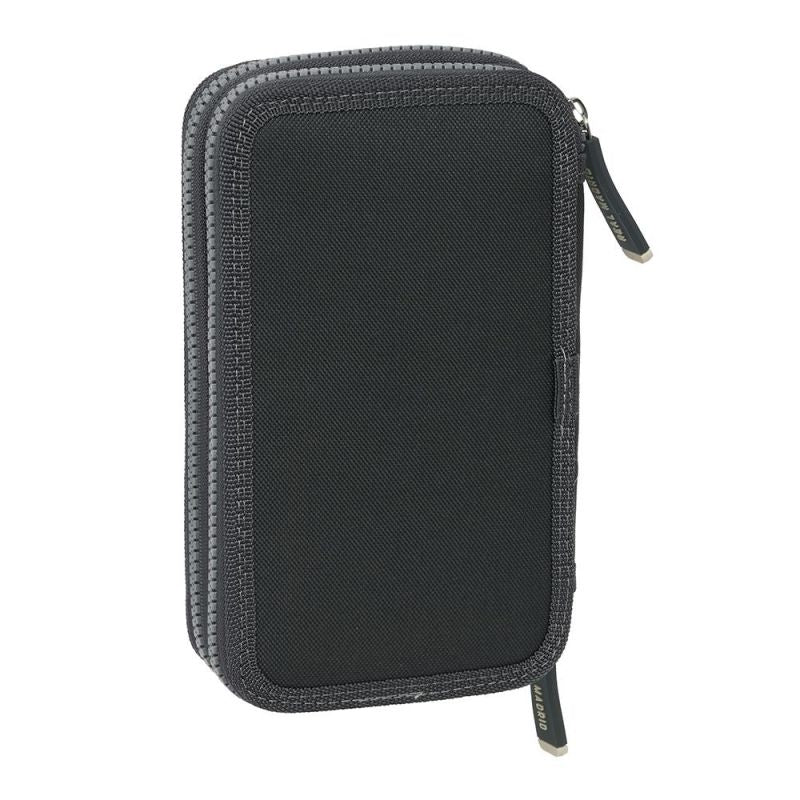 Real Madrid double filled pencil case with accessories 28 pcs wielokolorowy tolltartó
