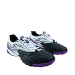 Joma Cancha 2601 Turf Football Boots Black and White fehér focicipő CANS2601TF
