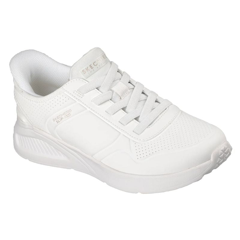 Skechers Slip-ins Uno Lite - Floating Steps 183125-WHT White fehér utcai cipő
