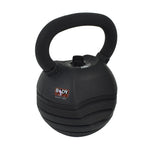 Body Sculpture BW 126 Adjustable Kettlebell fekete edzőfelszerelés BW126