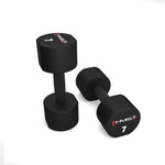 HMS HPT07 2 x 7 KG POLYURETHANE TPU Dumbbells papucs 17-66-216
