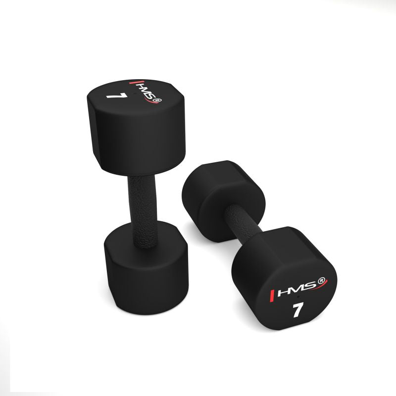 HMS HPT07 2 x 7 KG POLYURETHANE TPU Dumbbells papucs 17-66-216
