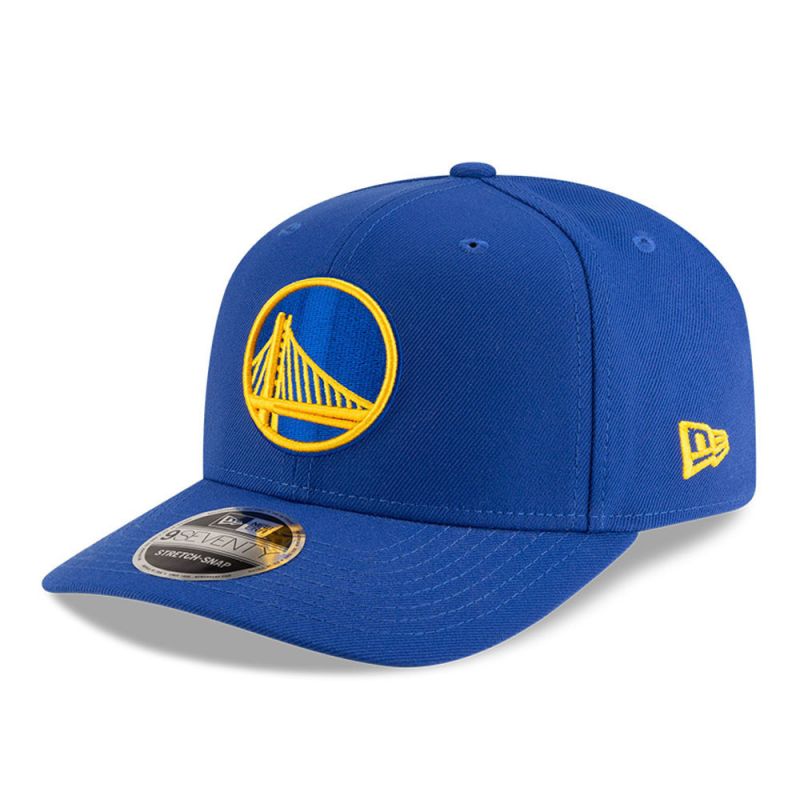New Era 9SEVENTY Golden State Warriors NBA Team Blue Stretch Snapback Cap - uniwersalny baseball sapka