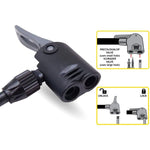 Dunlop WORKSHOP/BICYCLE PUMP WITH MANOMETER pumpa GSP-170497