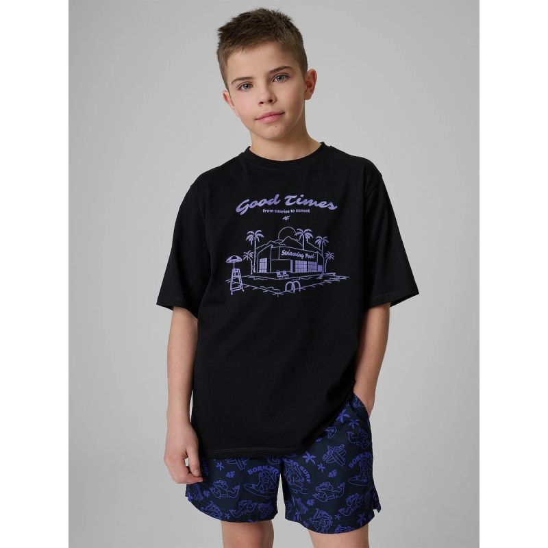 4F Boy's cotton T-shirt 158/164 ruházat 4FJRSS26TTSHM3907-20S
