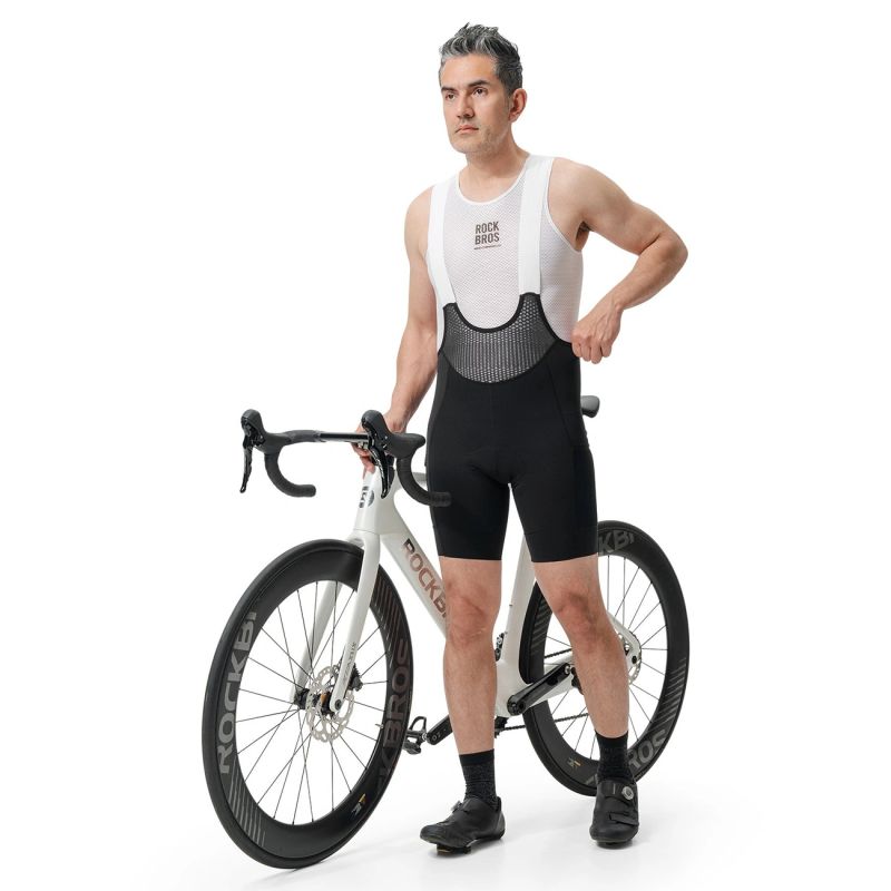 Rockbros ROAD TO SKY Men's Cycling with Pad Size L - Black l \ czarny short
