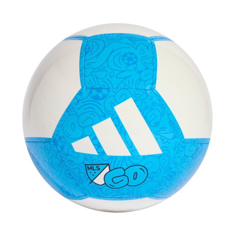 adidas EPP Club white and KH0307 kék futball labda
