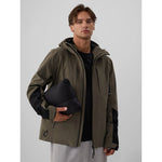 4F Men’s 3-in-1 Winter Jacket with 8000 Membrane kötött sapka 4FRAW26TTJAM1380-43S