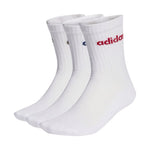 adidas Linear Crew Cushioned Socks 3 Pairs white KD1716 fehér zokni